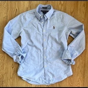 Ralph Lauren SlimFit Button Up - Blue